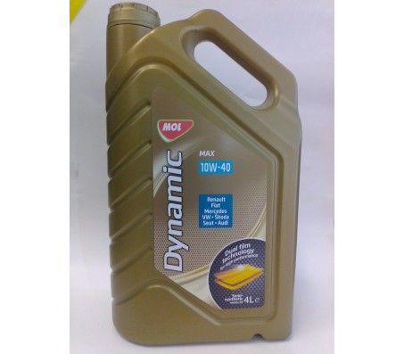 Масло MOL  DINAMIC MAX 10W40, 4л., производство  Венгрия
