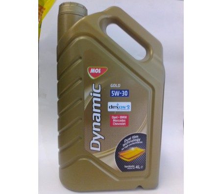 Масло MOL  DINAMIC GOLD 5W30, 4л., производство  Венгрия