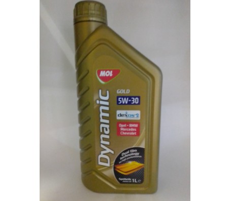 Масло MOL  DINAMIC GOLD 5W30, 1л., производство  Венгрия