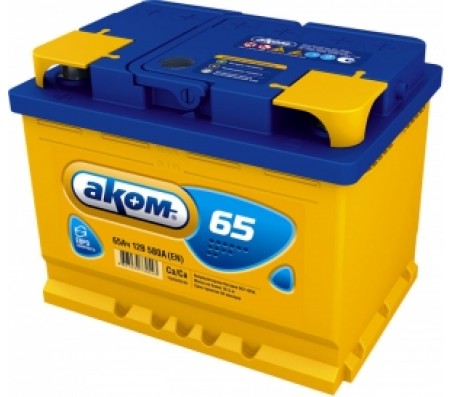 Аккумулятор АКОМ 65 Ah R+