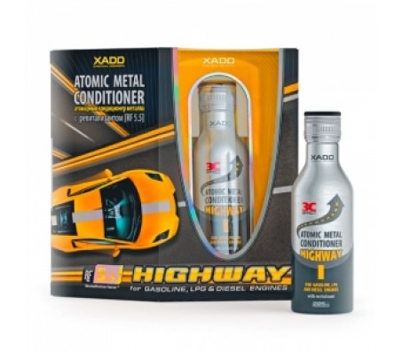 XADO Highway Атомарный кондиционер металла для двигателя, защита от текущего износа